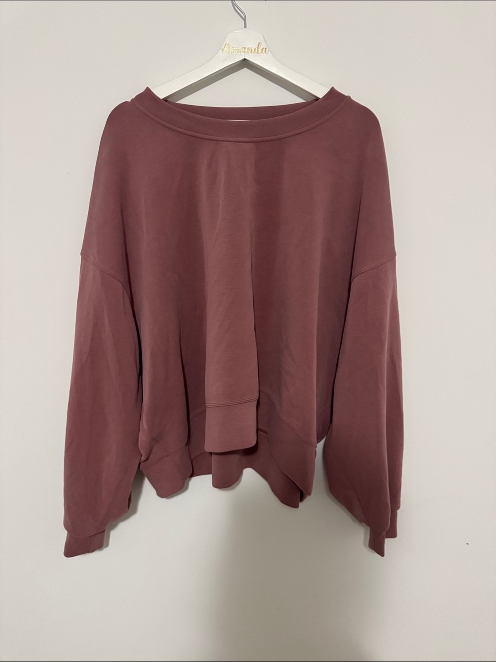 lululemon athletica softstream Relaxed Pullover Sweatshirt - Mauve